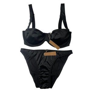 SKIMS Woven Shine Underwire Bra 32DDD